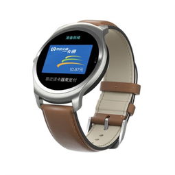 Ticwatch 2 NFC智能支付手表 棕表带的科技与时尚交融